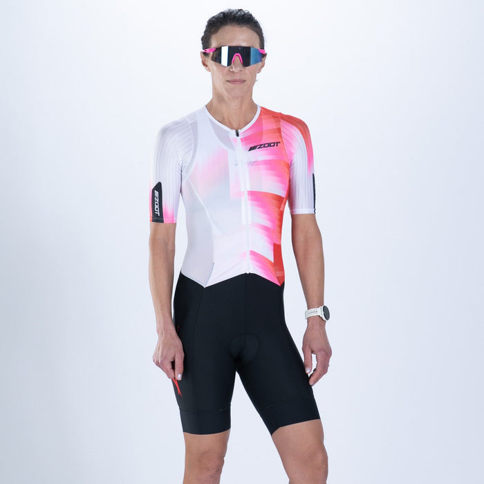 Zoot Sports TRI RACESUITS Women's Ultra Tri P1 Racesuit - Yo Yo Yo