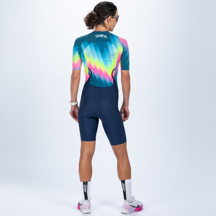Zoot Sports TRI RACESUITS Women's Ultra Tri P1x Racesuit - Costa Del Sol