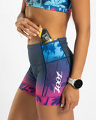 Zoot Sports TRI SHORTS 4" INSEAM Women's Ltd Tri 4" Short - Paradise