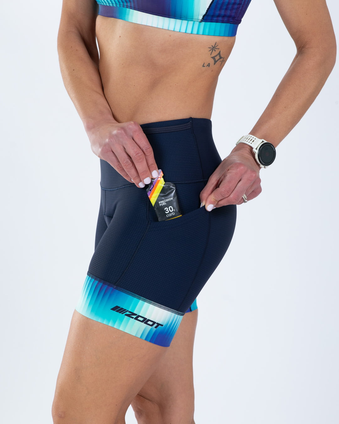 Zoot Sports TRI SHORTS 6" INSEAM Women's Ltd Tri 6" Exos Short - Prism