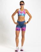 Zoot Sports TRI SHORTS 6" INSEAM Women's Ltd Tri 6" Short - Paradise