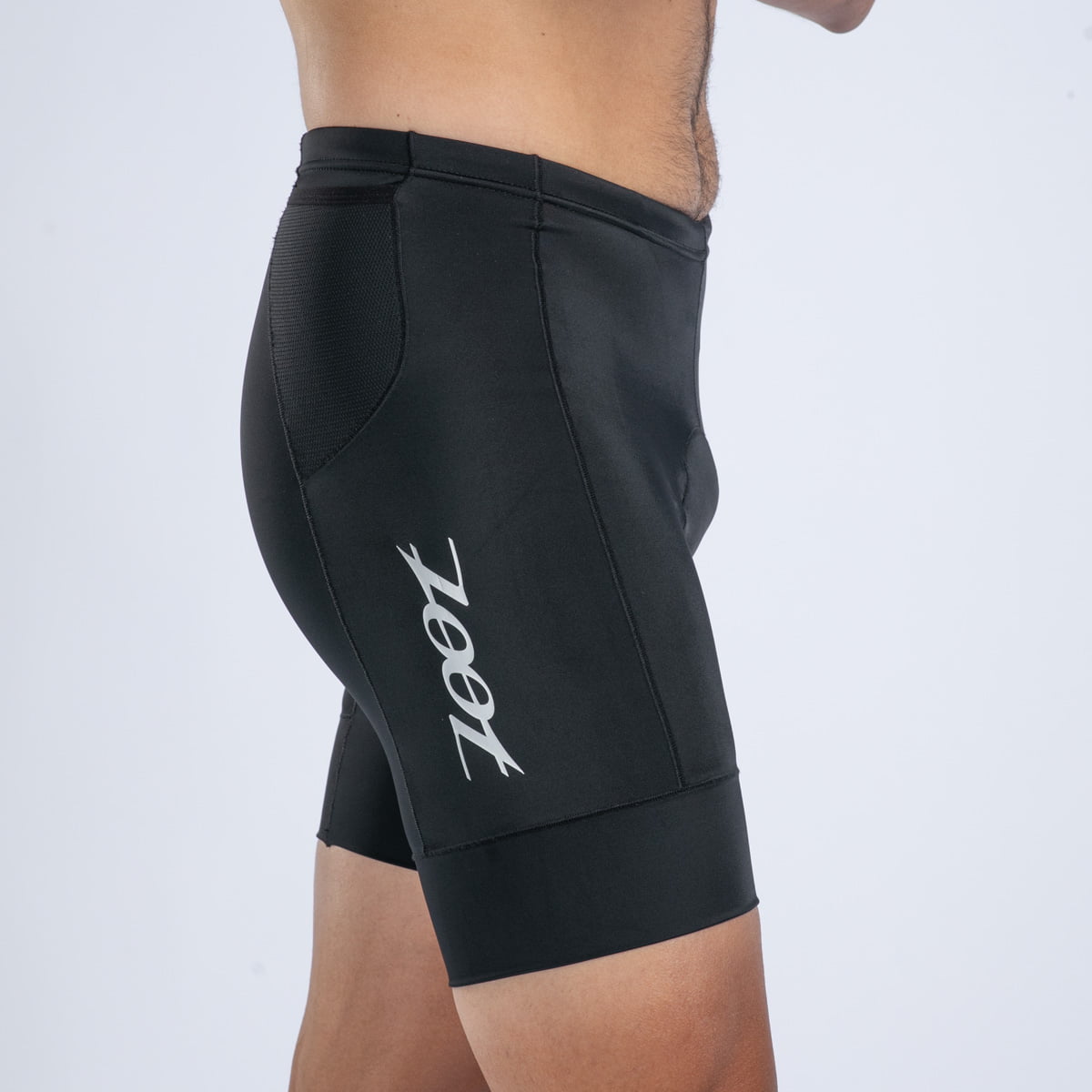 Zoot Sports TRI SHORTS 7" INSEAM Men's Core Tri 7" Fleece Chamois Short - Jet Black