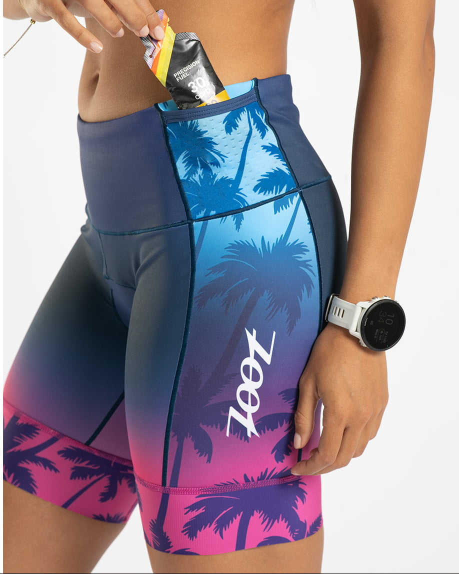 Zoot Sports TRI SHORTS 8" INSEAM Women's Ltd Tri 8" Short - Paradise