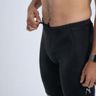 Zoot Sports TRI SHORTS 9" INSEAM Men's Core Tri 9" Fleece Chamois Short - Jet Black
