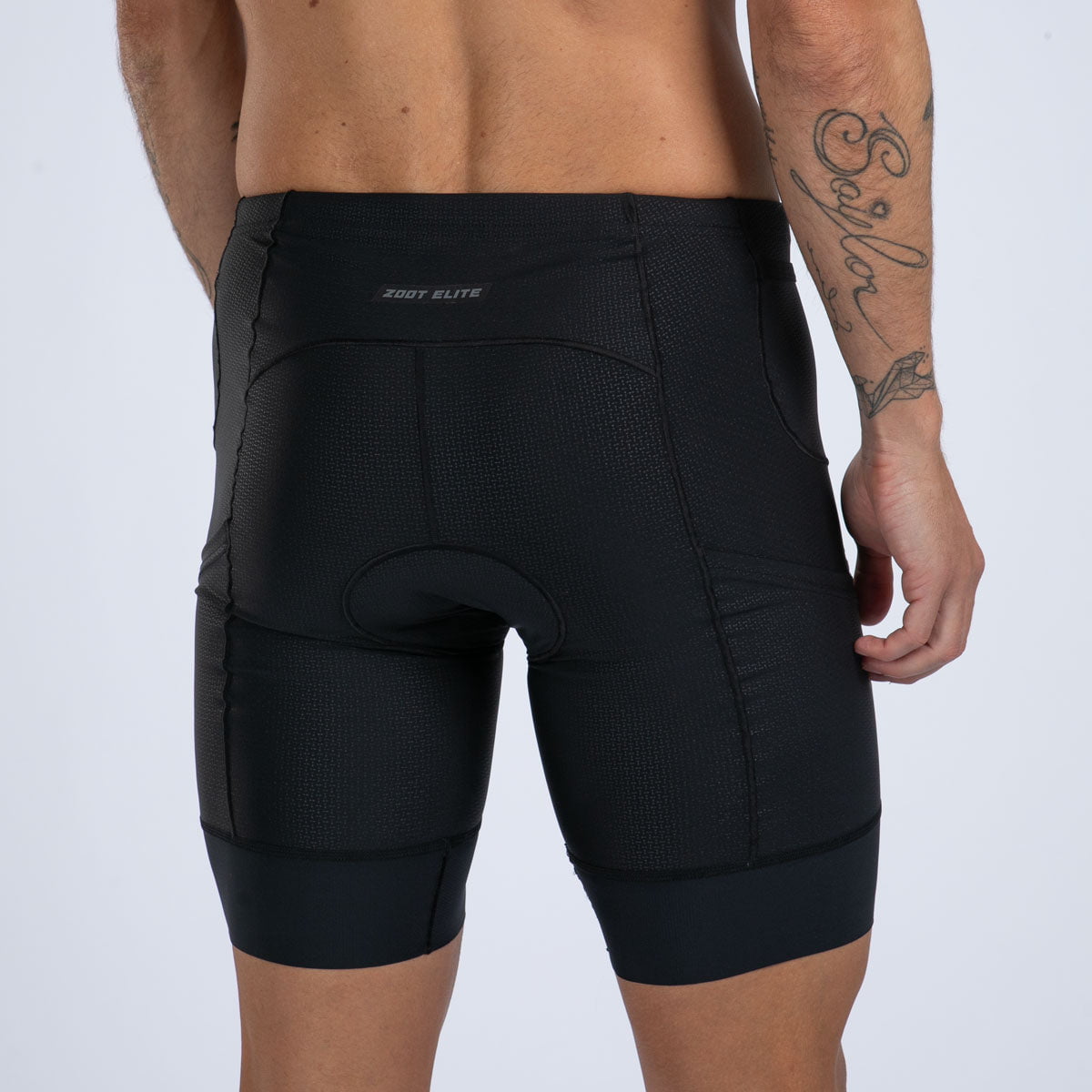 Zoot Sports TRI SHORTS Men's Elite Tri 8" Short - Jet Black