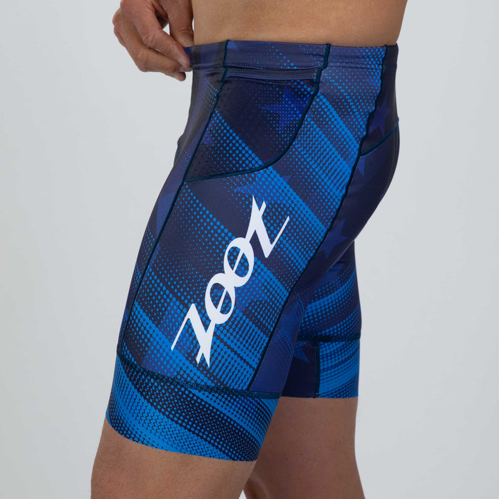 Zoot Sports TRI SHORTS Men's Ltd Tri 7" Short - RWB