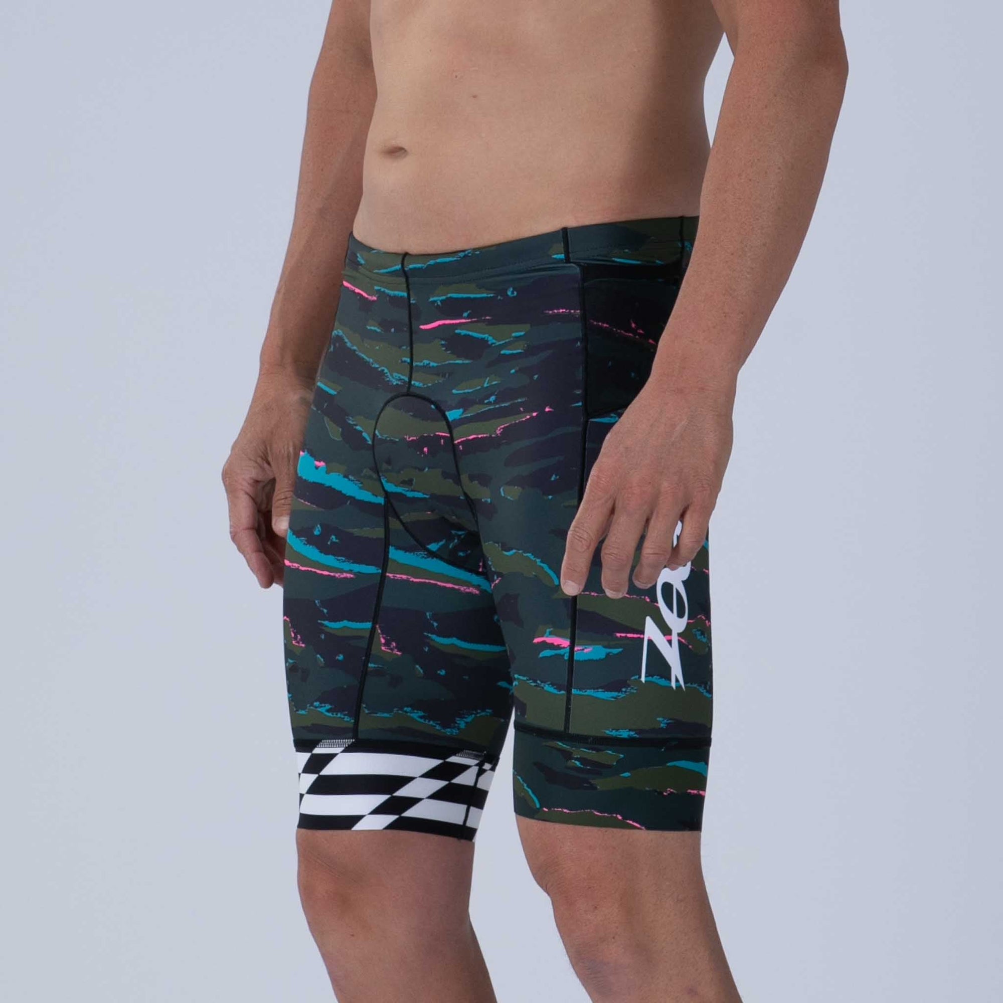 Zoot Sports TRI SHORTS Men's Ltd Tri 9" Short - Cali Camo