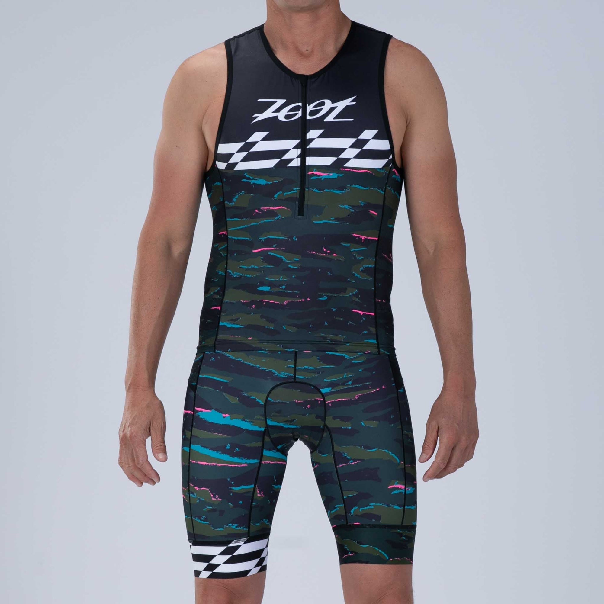 Zoot Sports TRI SHORTS Men's Ltd Tri 9" Short - Cali Camo