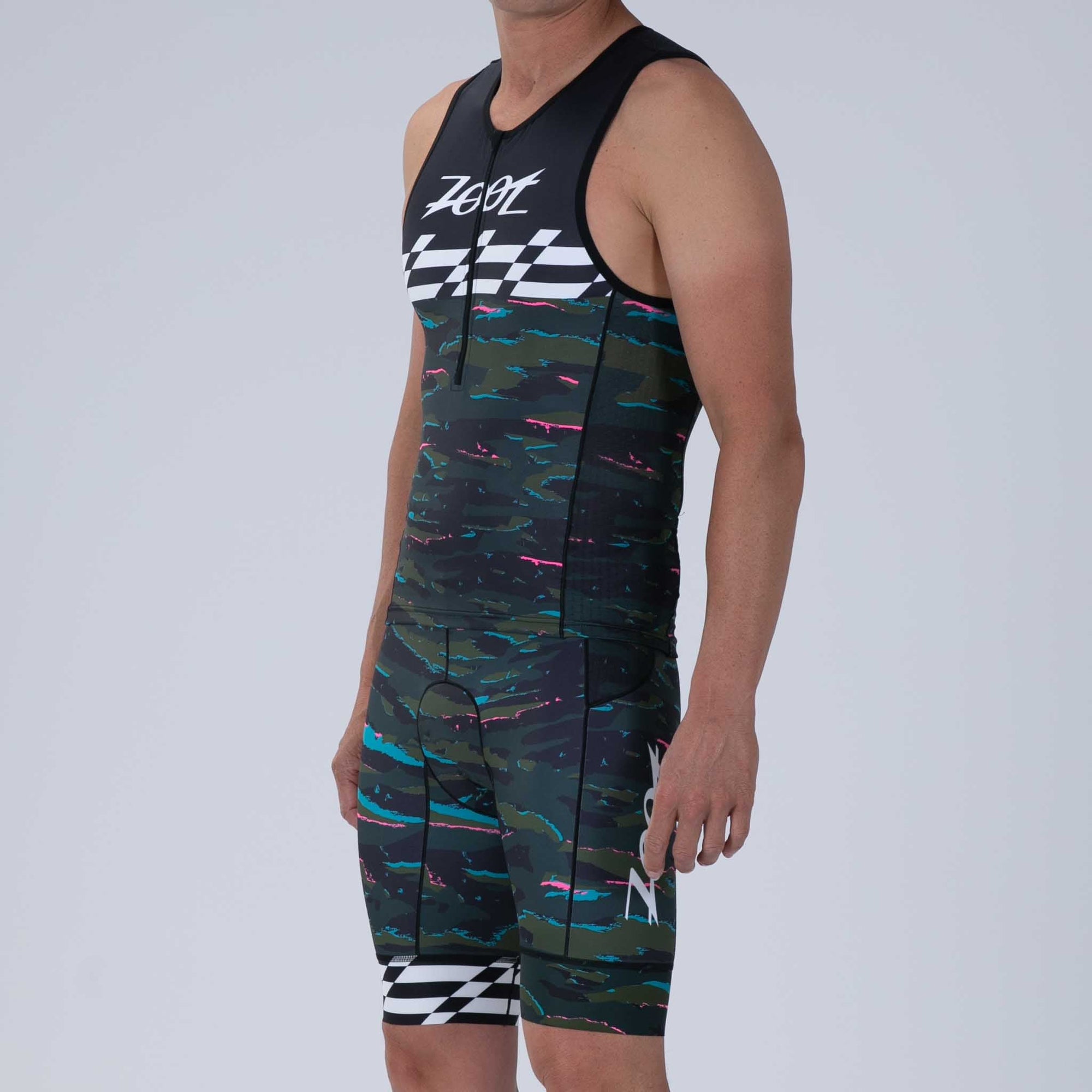 Zoot Sports TRI SHORTS Men's Ltd Tri 9" Short - Cali Camo