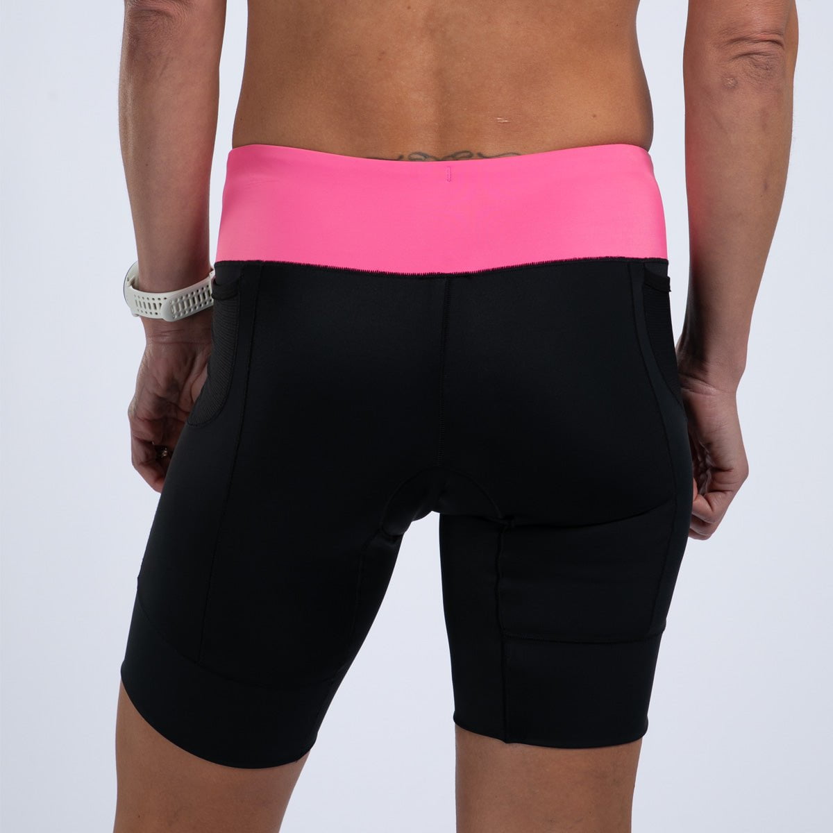 Zoot Sports TRI SHORTS Women's Core Tri 8" Short - Bright Pink