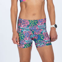 Zoot Sports TRI SHORTS Women's Ltd Tri 4" Short - Costa Del Sol