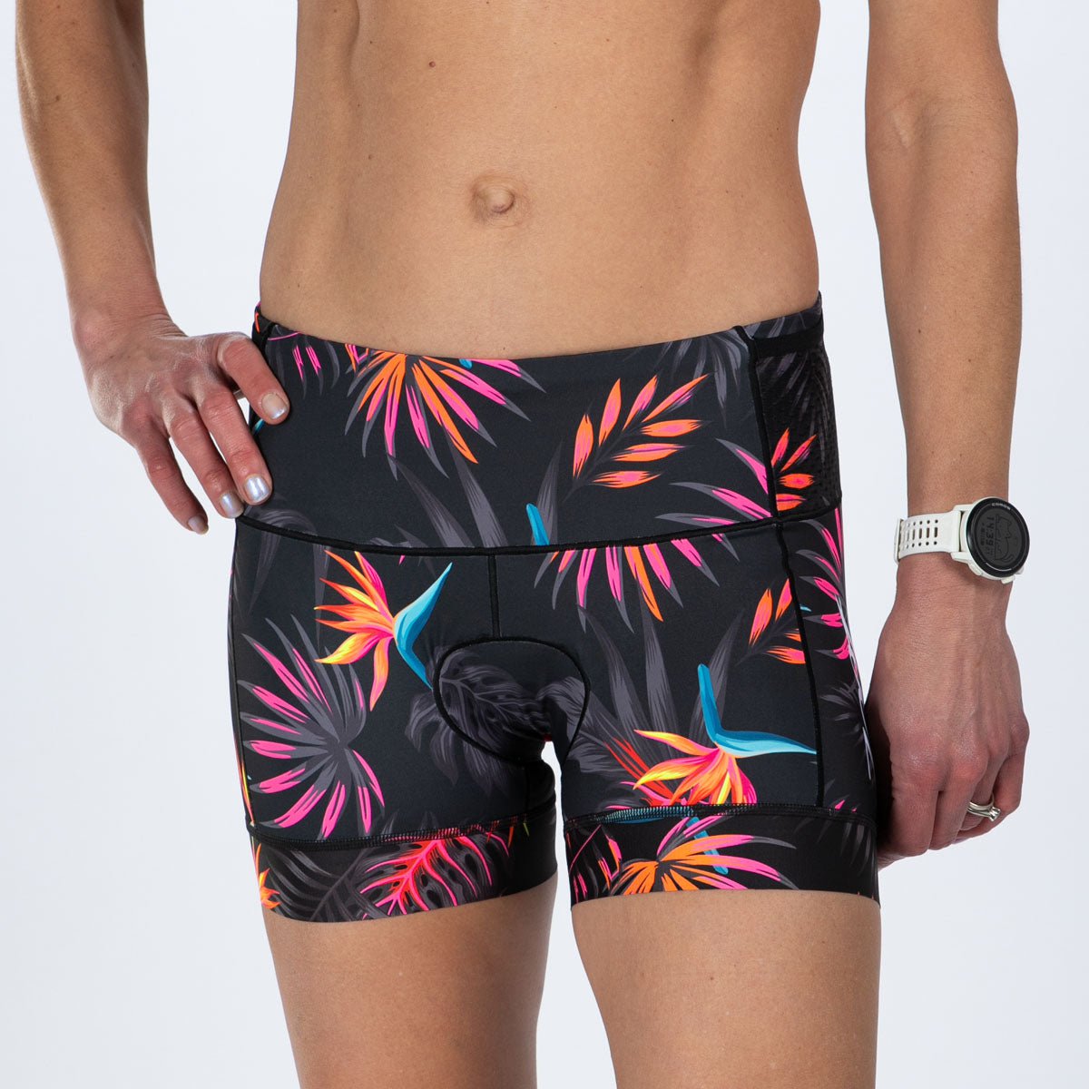 Zoot Sports TRI SHORTS Women's Ltd Tri 4" Short - Tropical Magic