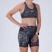 Zoot Sports TRI SHORTS Women's Ltd Tri 6" Short - Cheetah