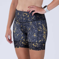 Zoot Sports TRI SHORTS Women's Ltd Tri 6" Short - Cheetah