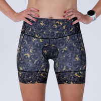 Zoot Sports TRI SHORTS Women's Ltd Tri 6" Short - Cheetah