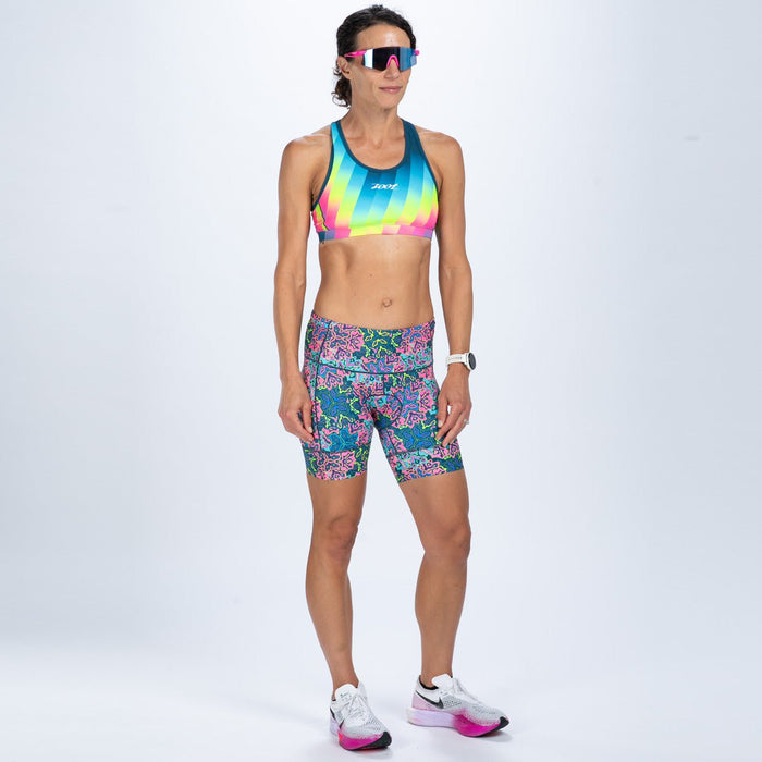 Zoot Sports TRI SHORTS Women's Ltd Tri 6" Short - Costa Del Sol