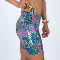 Zoot Sports TRI SHORTS Women's Ltd Tri 6" Short - Costa Del Sol