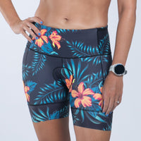 Zoot Sports TRI SHORTS Women's Ltd Tri 6" Short - Hula