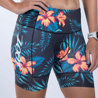 Zoot Sports TRI SHORTS Women's Ltd Tri 6" Short - Hula