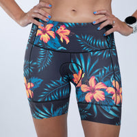 Zoot Sports TRI SHORTS Women's Ltd Tri 6" Short - Hula