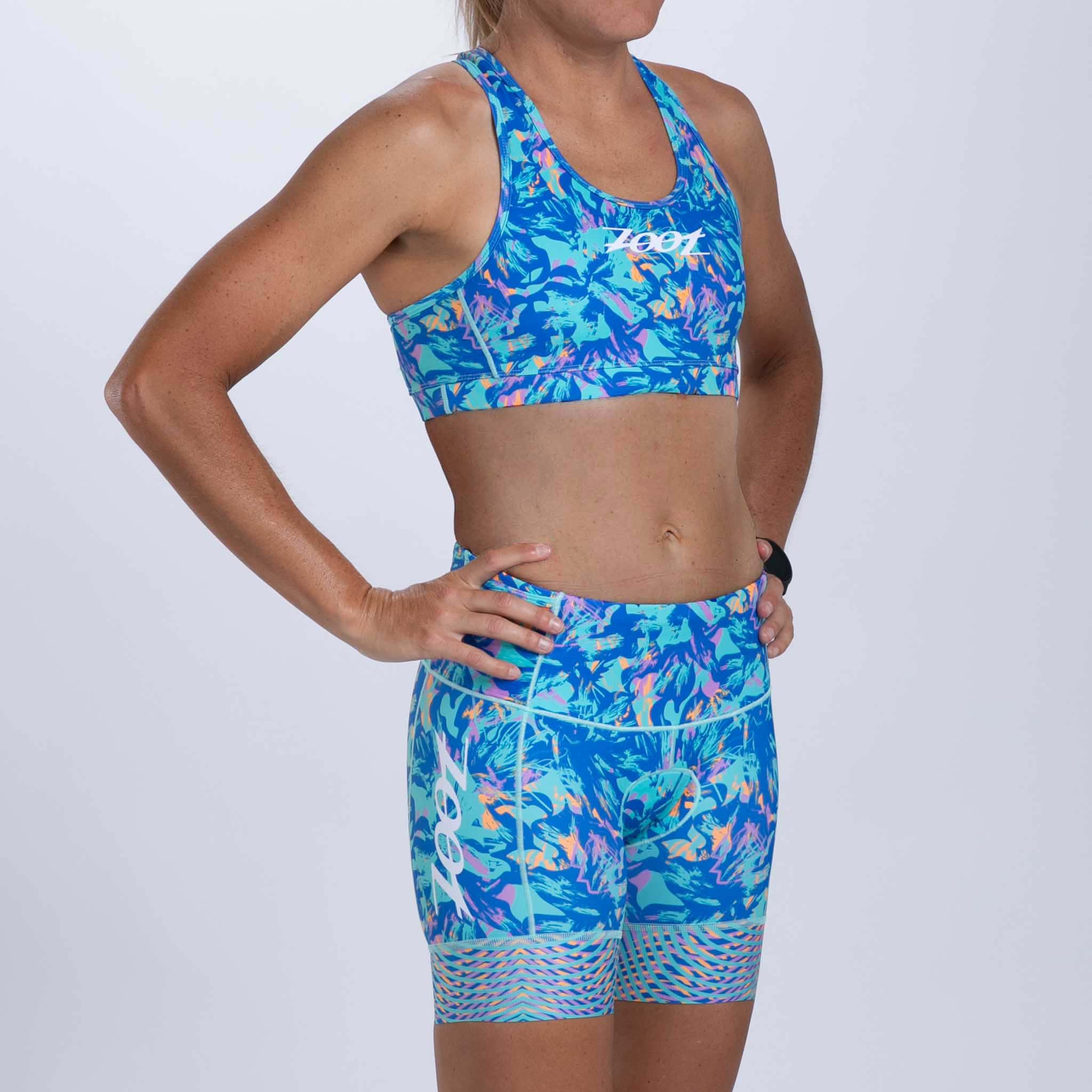 Zoot Sports TRI SHORTS Women's Ltd Tri 6" Short - Koa Blue