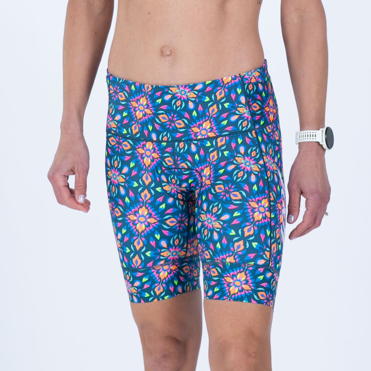Zoot Sports TRI SHORTS Women's Ltd Tri 8" Short - Kaleidoscope