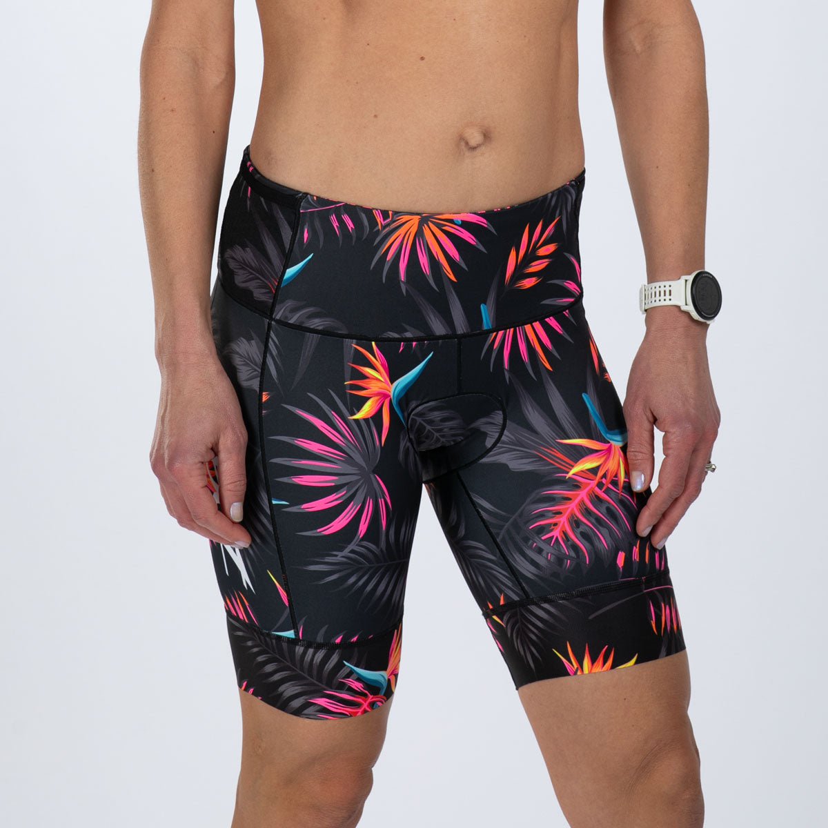 Zoot Sports TRI SHORTS Women's Ltd Tri 8" Short - Tropical Magic