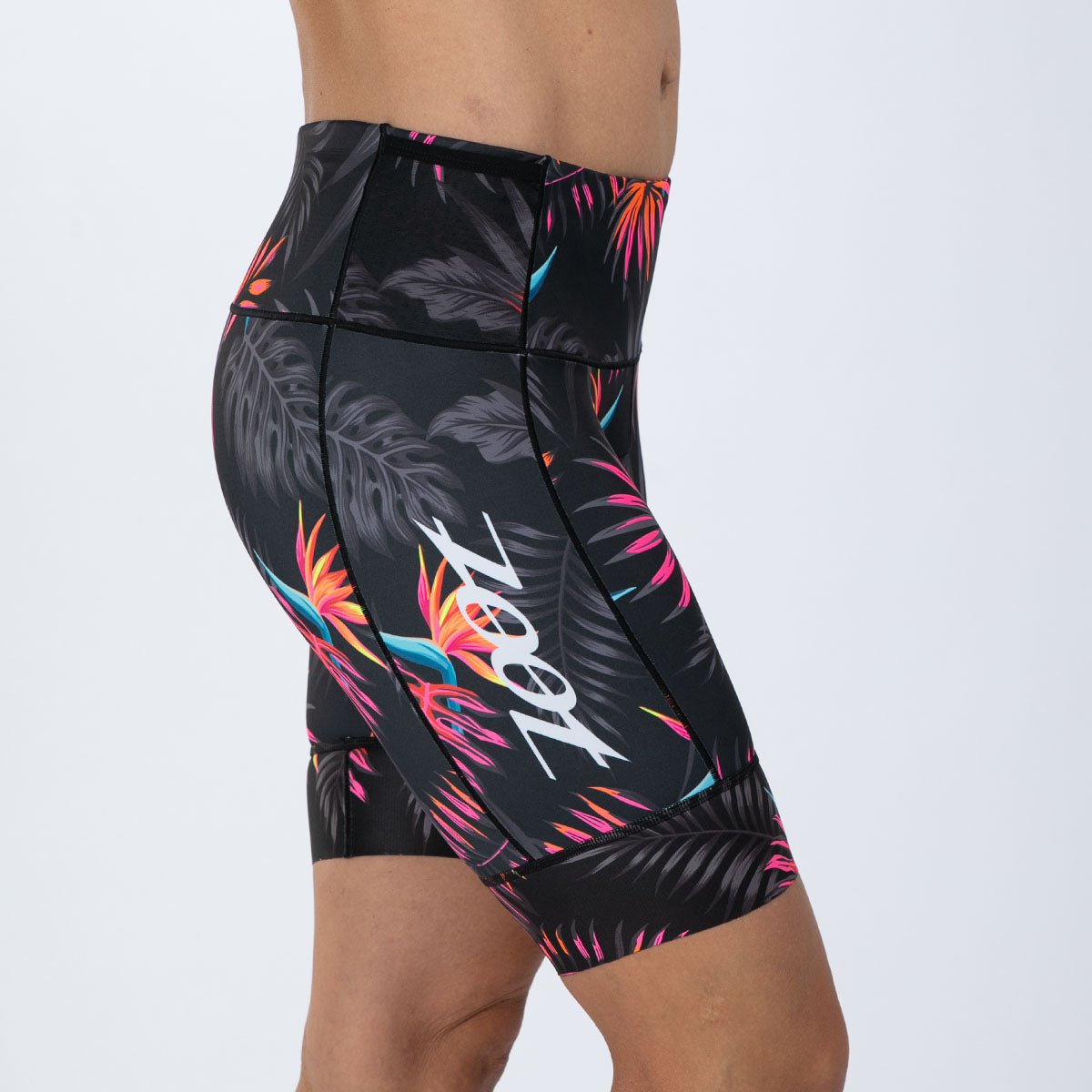 Zoot Sports TRI SHORTS Women's Ltd Tri 8" Short - Tropical Magic