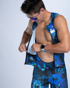 Zoot Sports TRI SLEEVELESS RACESUITS Men's Ltd Tri Slvs Fz Racesuit - IM Energy Lab