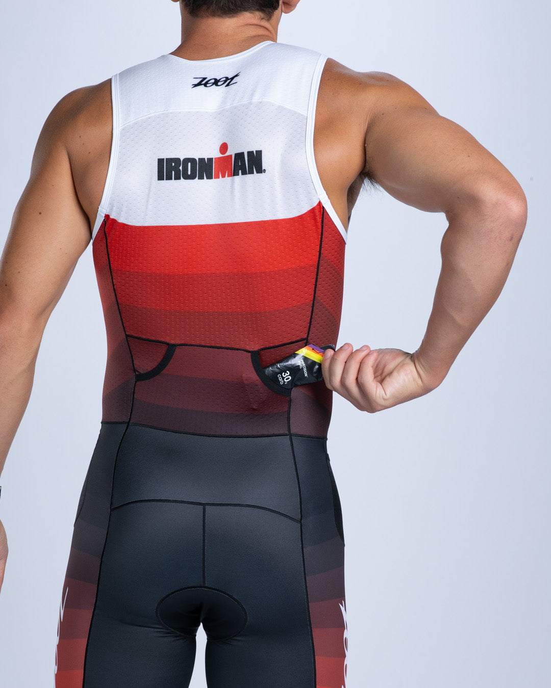 Zoot Sports TRI SLEEVELESS RACESUITS Men's Ltd Tri Slvs Fz Racesuit - IM Velocity