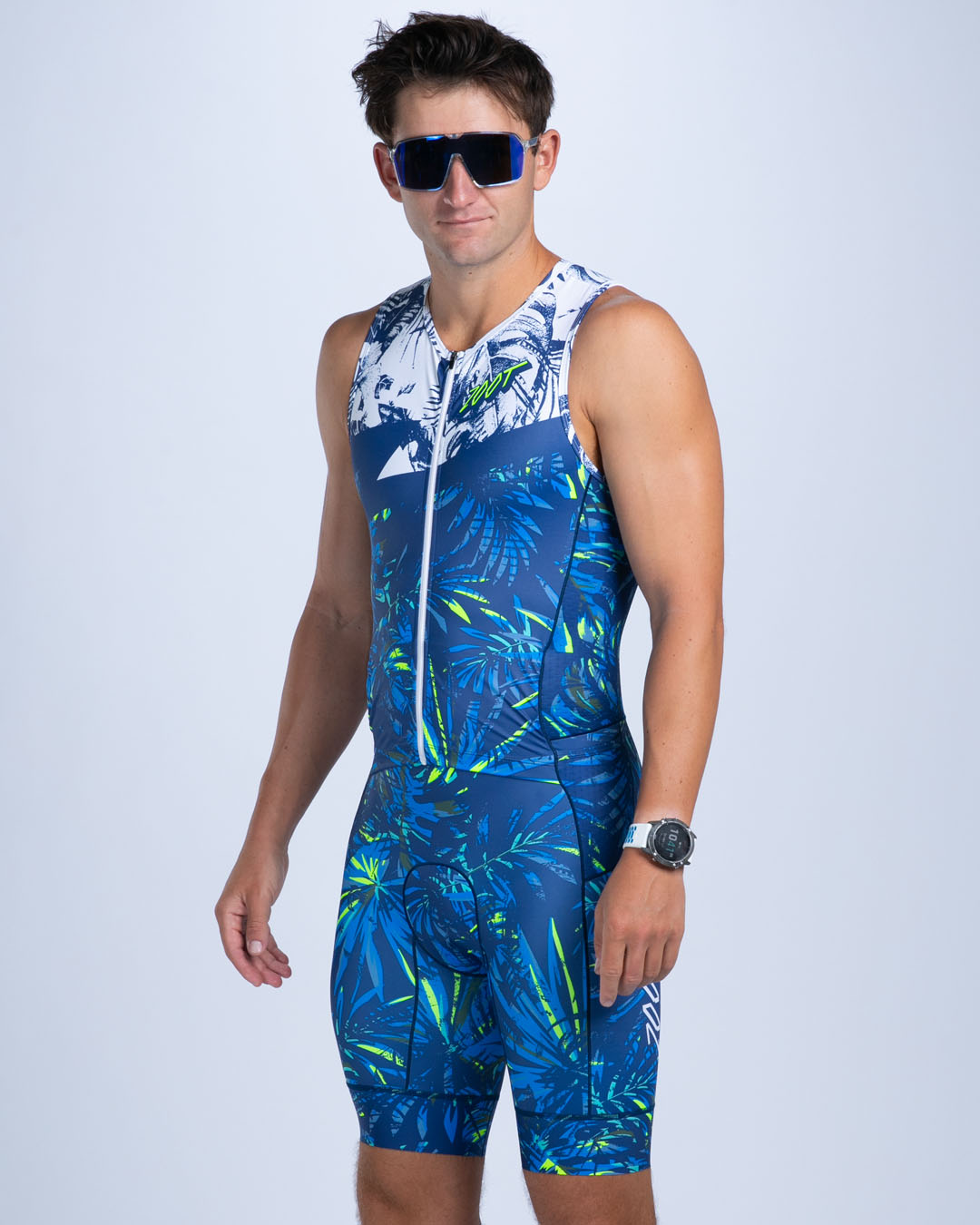 Men's Ltd Tri Aero Slvs Fz Racesuit - Costa Del Sol – Zoot Sports