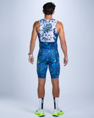 Zoot Sports TRI SLEEVELESS RACESUITS Men's Ltd Tri Slvs Fz Racesuit - Island Original