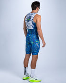 Zoot Sports TRI SLEEVELESS RACESUITS Men's Ltd Tri Slvs Fz Racesuit - Island Original