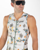 Zoot Sports TRI SLEEVELESS RACESUITS Men's Ltd Tri Slvs Fz Racesuit - Kaholo