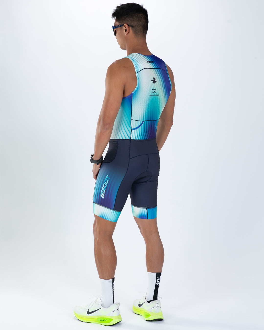 Rintosull フィットネスウェアセットL Men's Ltd Tri Slvs Fz Racesuit - Prism – Zoot Sports