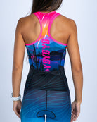 Zoot Sports TRI SLEEVELESS RACESUITS Women's Ltd Tri Slvs Fz Racesuit - Elements