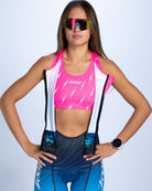 Zoot Sports TRI SLEEVELESS RACESUITS Women's Ltd Tri Slvs Fz Racesuit - Elements