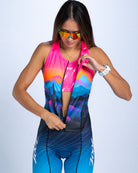 Zoot Sports TRI SLEEVELESS RACESUITS Women's Ltd Tri Slvs Fz Racesuit - Elements