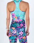 Zoot Sports TRI SLEEVELESS RACESUITS Women's Ltd Tri Slvs Fz Racesuit - Florescence