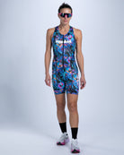 Zoot Sports TRI SLEEVELESS RACESUITS Women's Ltd Tri Slvs Fz Racesuit - IM Energy Lab