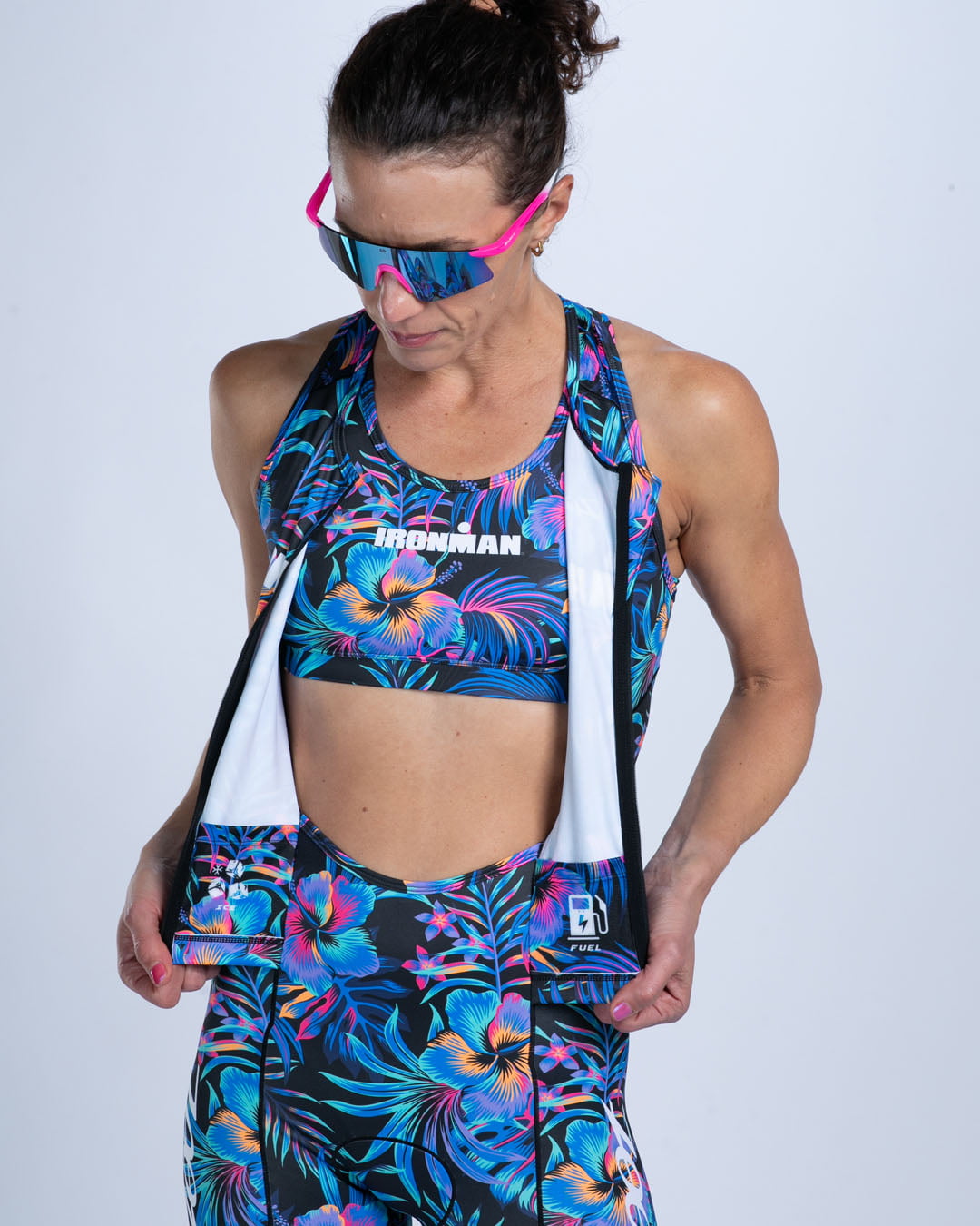 Zoot Sports TRI SLEEVELESS RACESUITS Women's Ltd Tri Slvs Fz Racesuit - IM Energy Lab