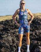 Zoot Sports TRI SLEEVELESS RACESUITS Women's Ltd Tri Slvs Fz Racesuit - IM Energy Lab