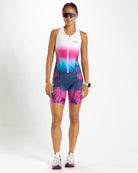 Zoot Sports TRI SLEEVELESS RACESUITS Women's Ltd Tri Slvs FZ Racesuit - Paradise