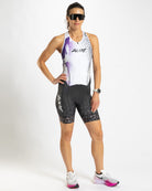 Zoot Sports TRI SLEEVELESS RACESUITS Women's Ltd Tri Slvs FZ Racesuit - Perterer