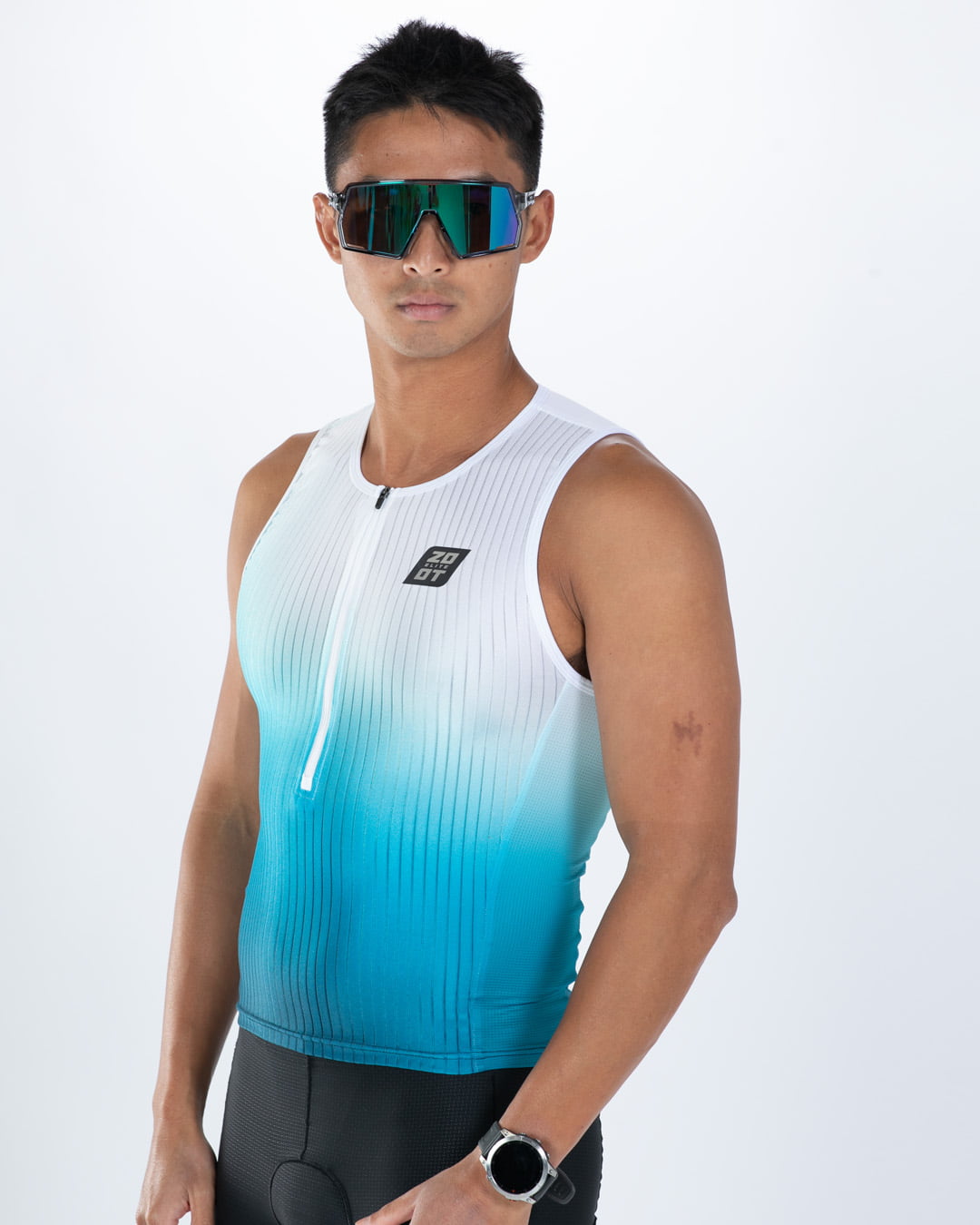 Men's Elite Tri Tank - Vapor White – Zoot Sports