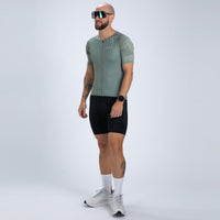 Zoot Sports TRI TOPS Men's Core Tri Aero Jersey - Army Green