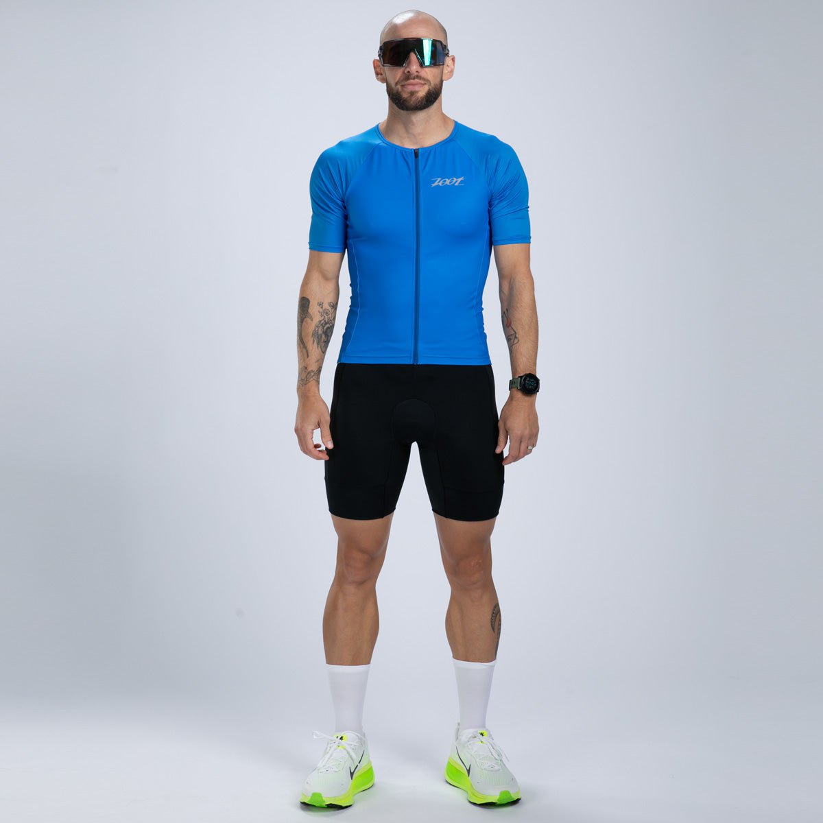 Zoot Sports TRI TOPS Men's Core Tri Aero Jersey - Ocean Blue