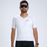 Zoot Sports TRI TOPS Men's Core Tri Aero Jersey - White