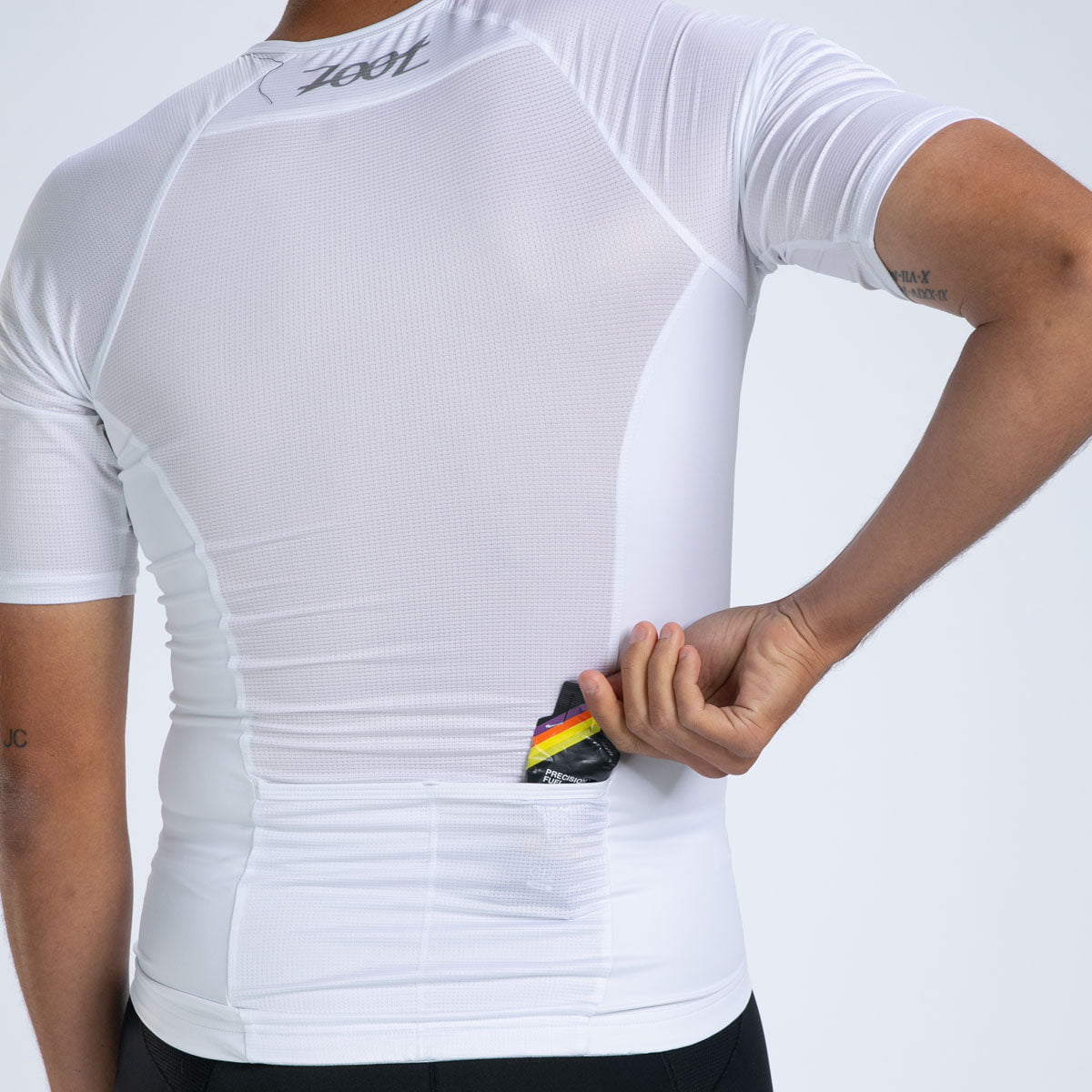 Zoot Sports TRI TOPS Men's Core Tri Aero Jersey - White