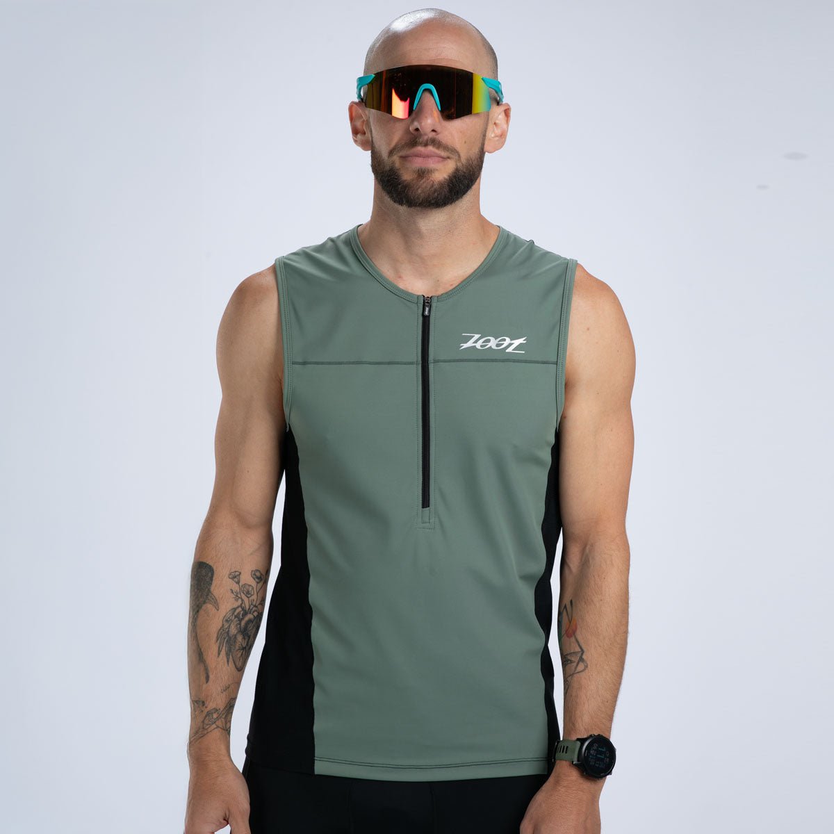 Zoot Sports TRI TOPS Men's Core Tri Tank - Army Green